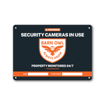 Barn Owl Security Sign (100% off)