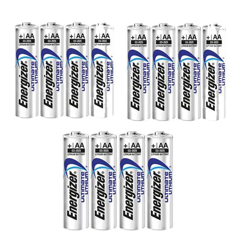 AA Lithium Batteries, 12pack Barn Owl Tech