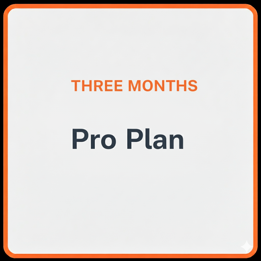 BFCM Pro Plan - 3 Months Free