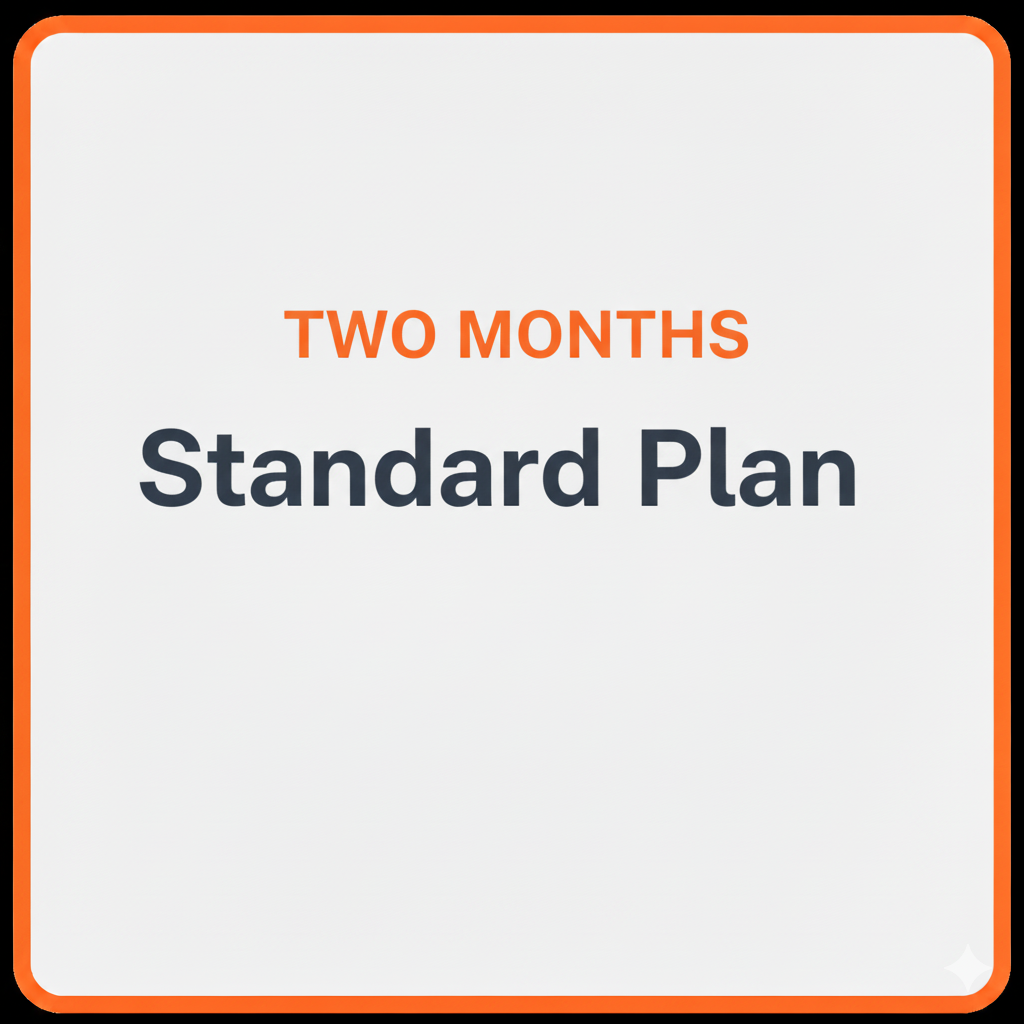 ‍BFCM Standard Plan - 2 Months Free (100% off)