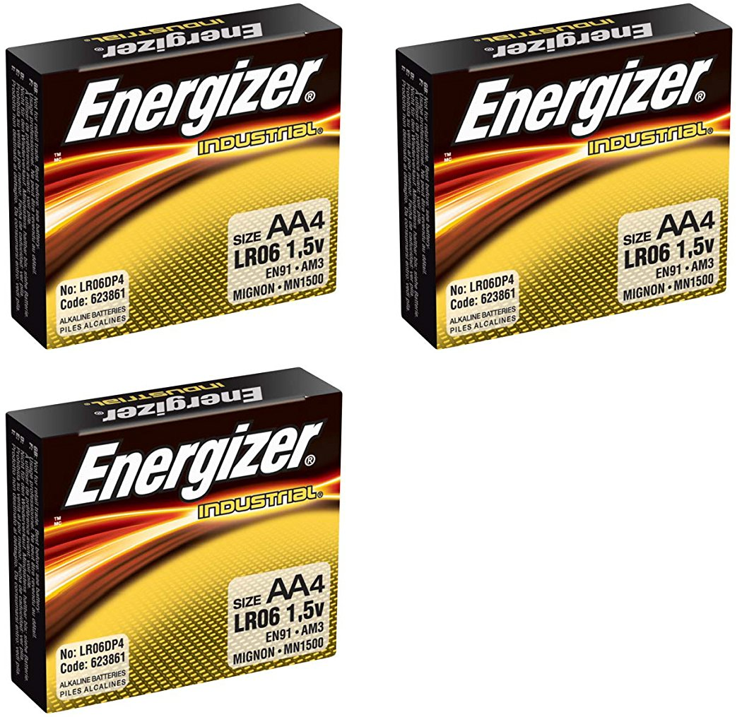 AA Alkaline Batteries, 12-pack (Bundle Pricing)